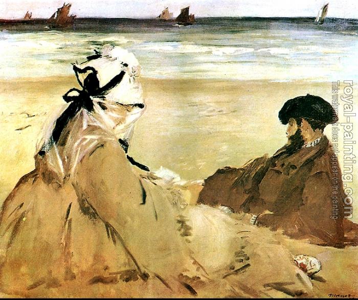 Edouard Manet : On the Beach II